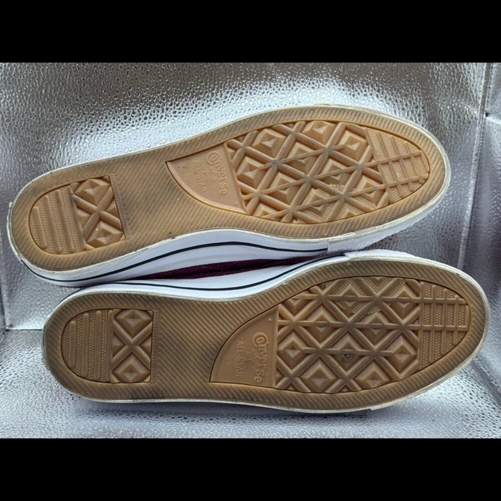Size 11 Converse One Star Pro X Low Sneaker Mens Legendry Berry Suede Leather‎ - Picture 11 of 11